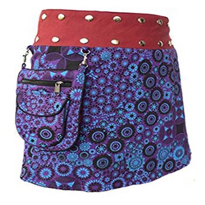 Hippie Blue Cotton Skirt