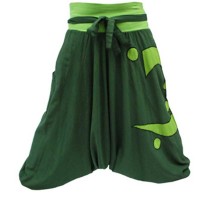 Nepalese Green Harem Pants